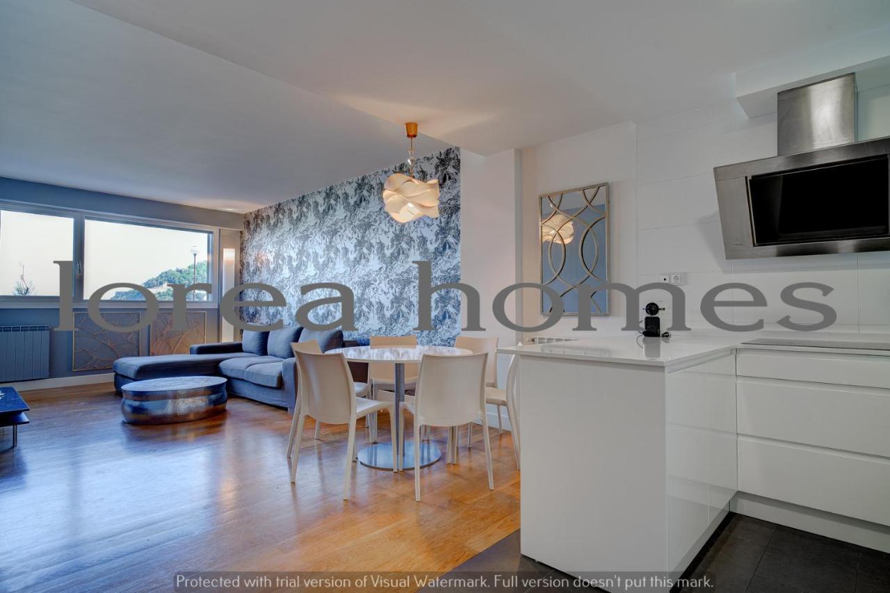 La Madame On La Concha Beach, Seaview Apartment San Sebastian Buitenkant foto