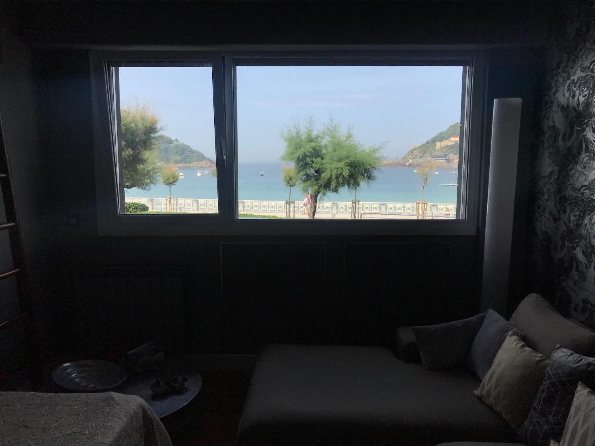 La Madame On La Concha Beach, Seaview Apartment San Sebastian Buitenkant foto