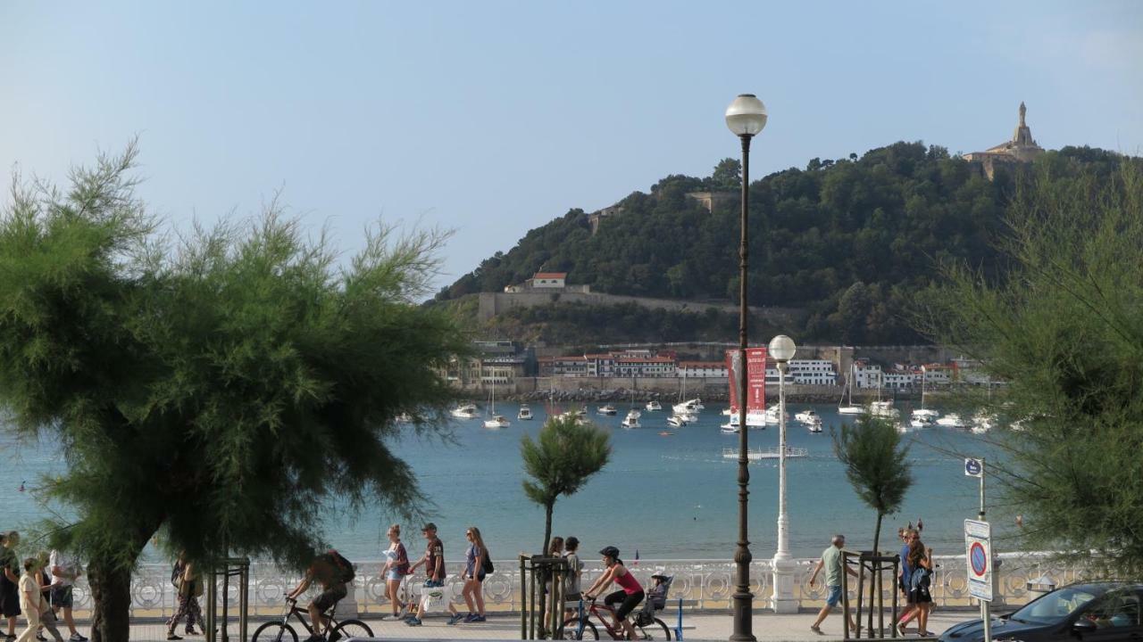 La Madame On La Concha Beach, Seaview Apartment San Sebastian Buitenkant foto
