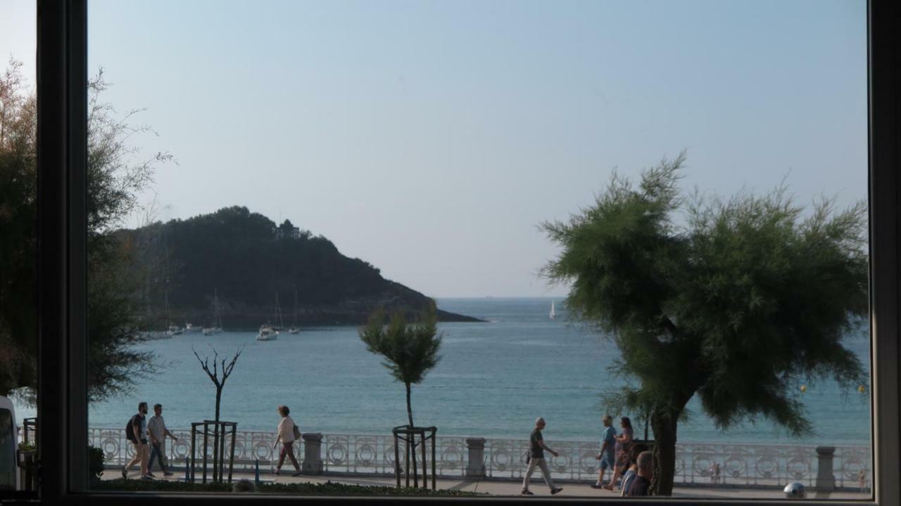 La Madame On La Concha Beach, Seaview Apartment San Sebastian Buitenkant foto