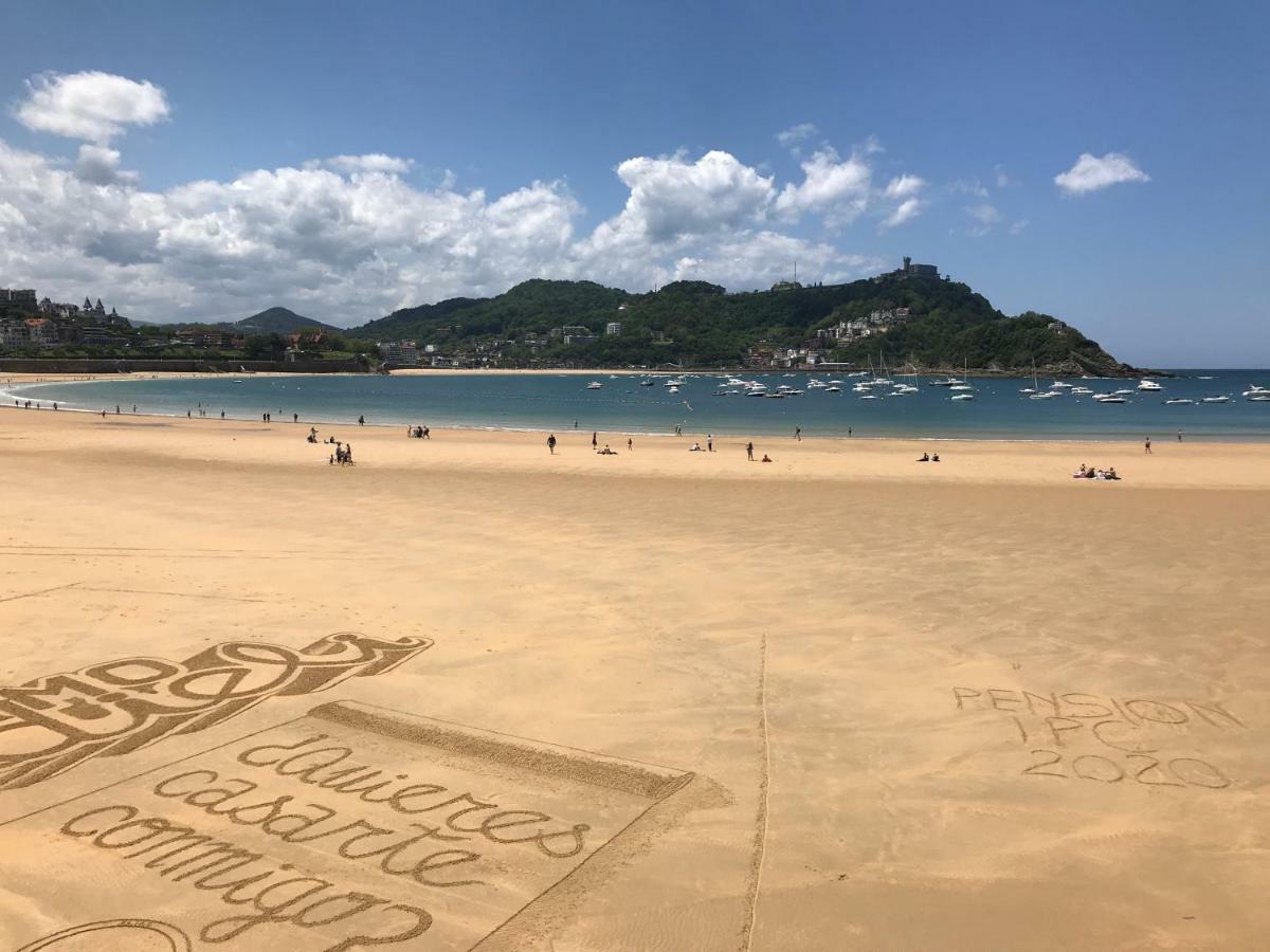 La Madame On La Concha Beach, Seaview Apartment San Sebastian Buitenkant foto