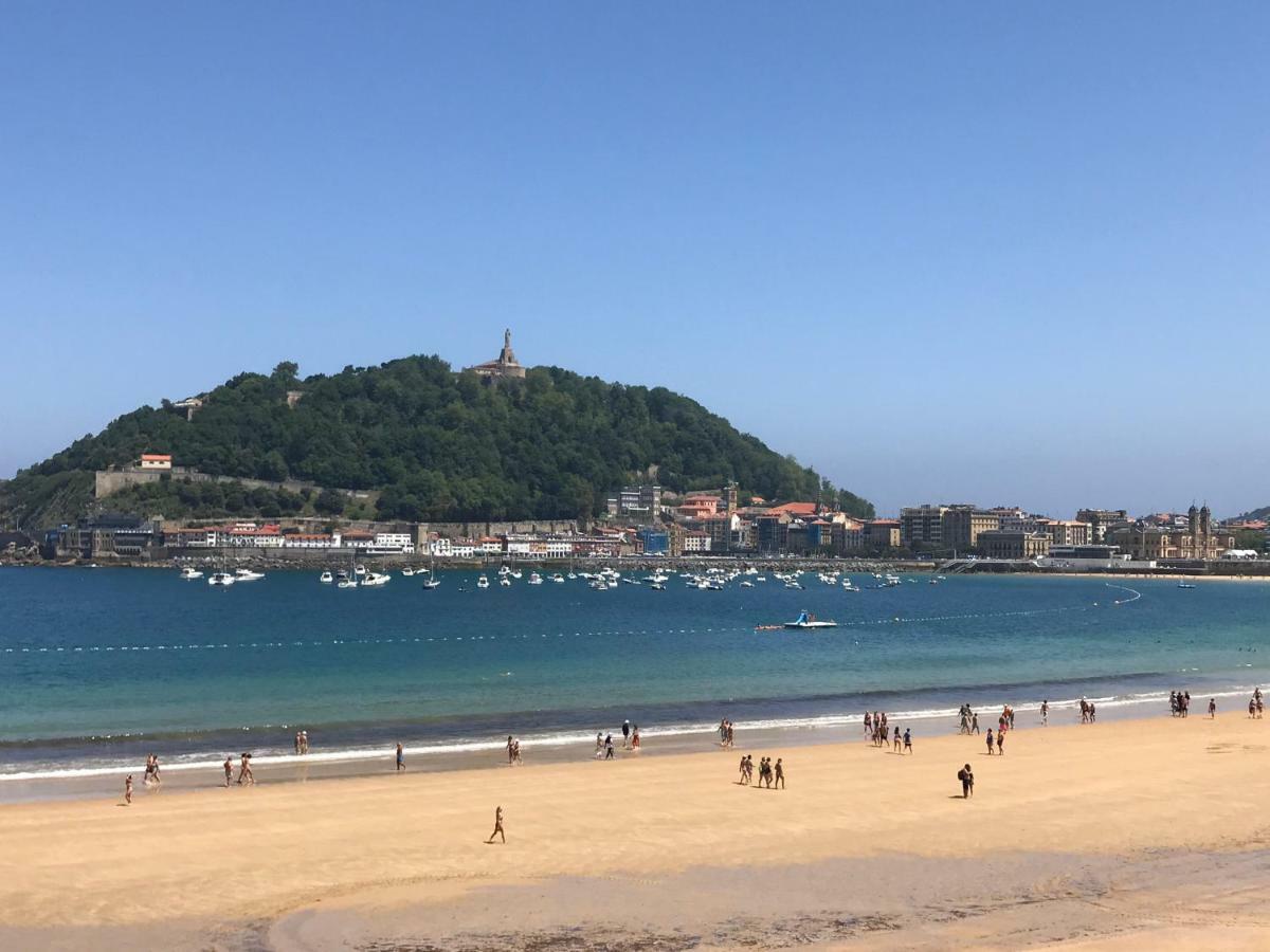 La Madame On La Concha Beach, Seaview Apartment San Sebastian Buitenkant foto