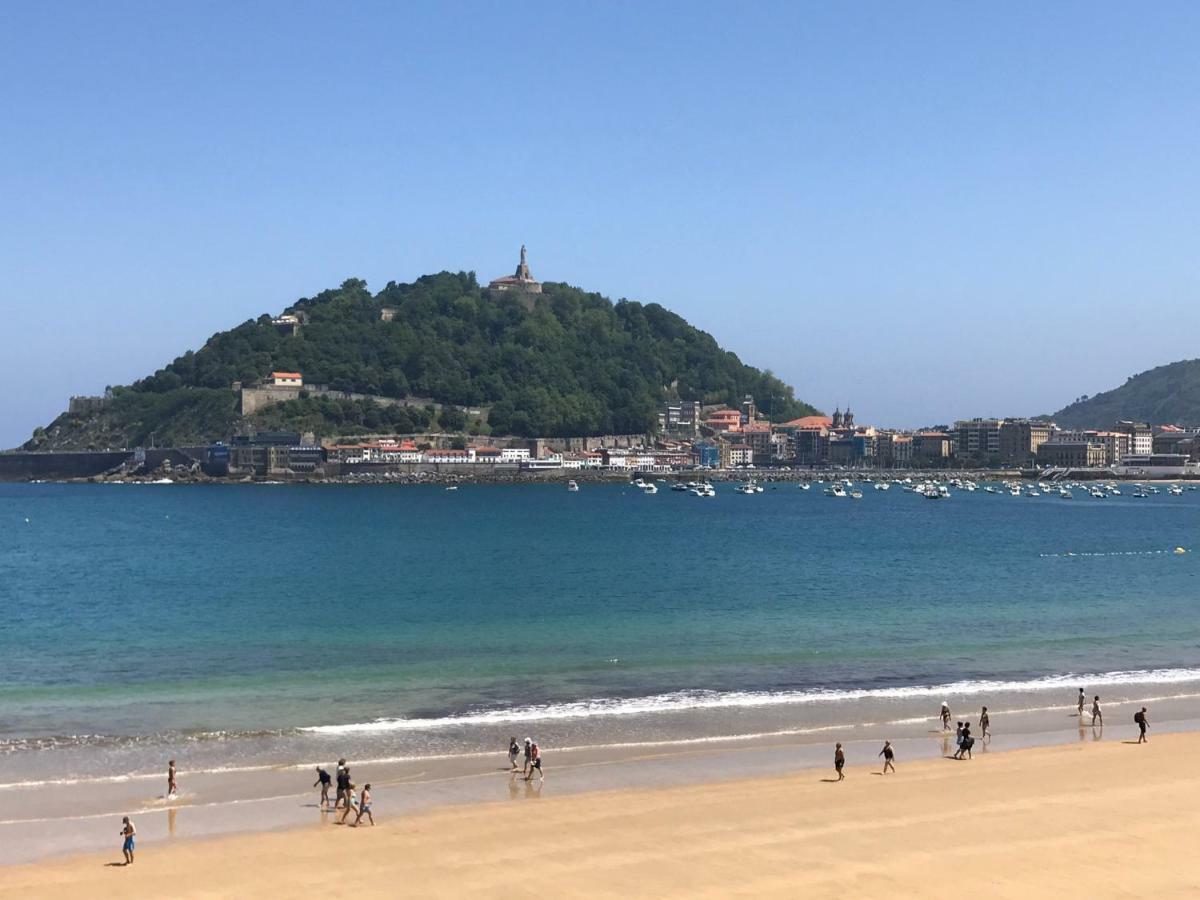 La Madame On La Concha Beach, Seaview Apartment San Sebastian Buitenkant foto